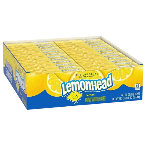 Lemonheads Small Box 24X23G (0.8Oz) dimarkcash&carry