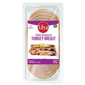 Lilya Sliced Turkey Breast Oven Roasted 12x135g dimarkcash&carry