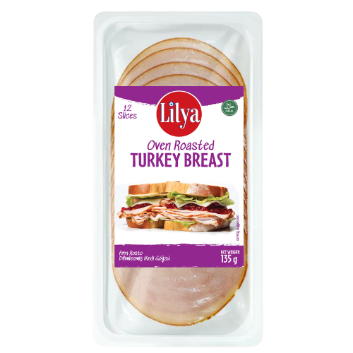 Lilya Sliced Turkey Breast Oven Roasted 12x135g dimarkcash&carry