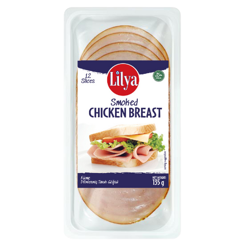 Lilya Sliced Chicken Breast Smoked 12x135g dimarkcash&carry