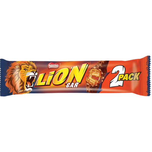Lion Standard 2Pack Chocolate Bar 28X60G dimarkcash&carry