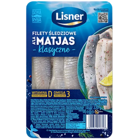Lisner Herring Fillets A'La Matjas 220G dimarkcash&carry
