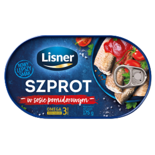 Lisner Sprat In Tomato Sauce 12X175G dimarkcash&carry