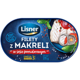 Lisner Mackerel Fillet In Tomato Sauce 12X175G dimarkcash&carry