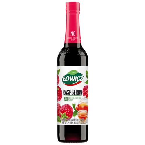 Lowicz Raspberry Syrup 6X400Ml - Malinowy