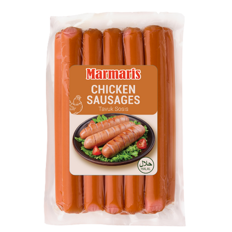 Marmaris Chicken Sausage (pm £2.29) 10x500g (CASE) dimarkcash&carry
