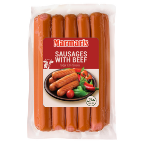 Marmaris Beef Sausage Halal 10X500G dimarkcash&carry