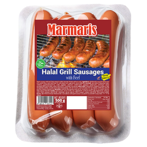 Marmaris (Halal) Grill Sausage With Beef 12X500G dimarkcash&carry
