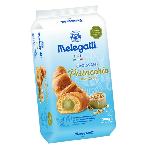 Melegatti Pistaciıo Croissants 6Pack 12X300G dimarkcash&carry