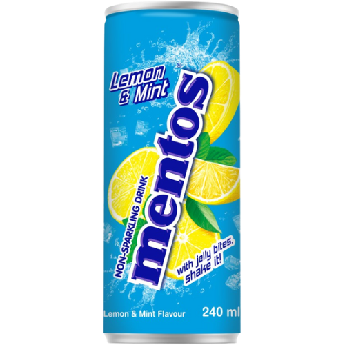 Mentos Lemon And Mint 24X240Ml
