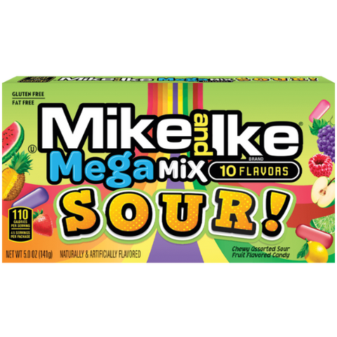 Mike & Ike Theater Mega Mix Sour 12X141G (Big) dimarkcash&carry