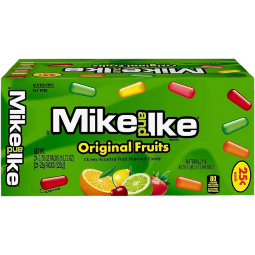 Mike & Ike Original Fruits 24X22G (Small) dimarkcash&carry
