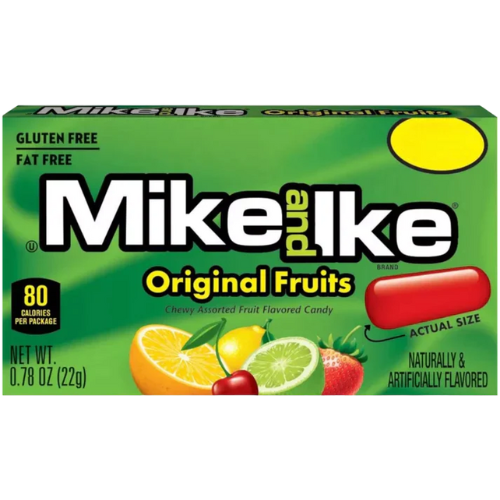 Mike & Ike Original Fruits 24X22G (Small) dimarkcash&carry