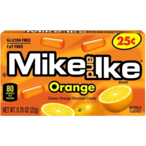 Mike & Ike Orange 24x22g (small)