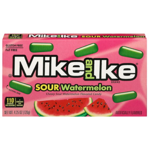 Mike & Ike Theater Sour Watermelon 12x120g (BIG) dimarkcash&carry