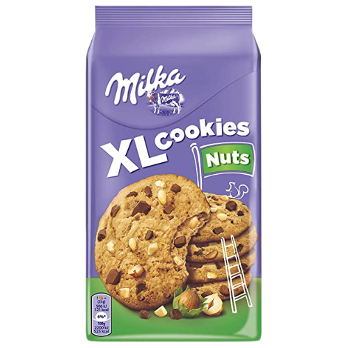 Milka Xl Cookies Hazelnut 10X184G dimarkcash&carry