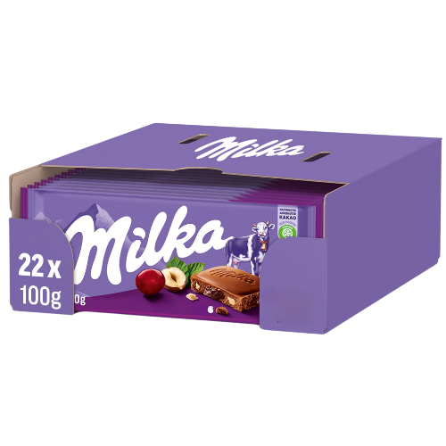 Milka Raisin And Nuts * 22X100G dimarkcash&carry