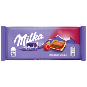 Milka Raspberry Chocolate Bar 25x100g dimarkcash&carry