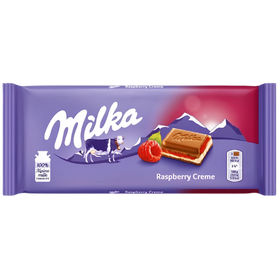 Milka Raspberry Chocolate Bar 25x100g dimarkcash&carry