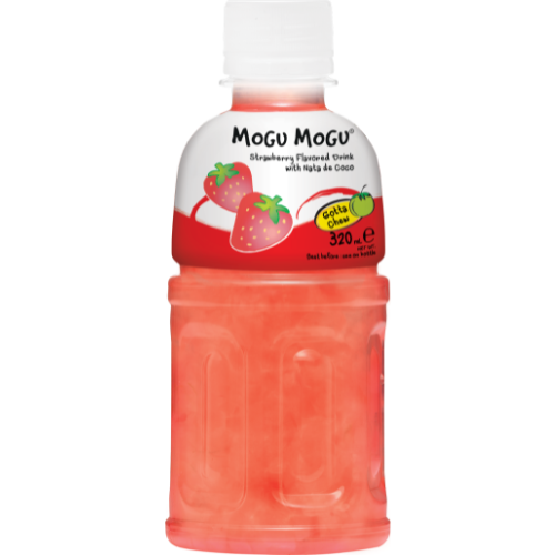 Mogu Mogu Strawberry Drink 24X320Ml dimarkcash&carry