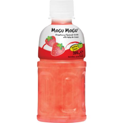 Mogu Mogu Strawberry Drink 24X320Ml dimarkcash&carry