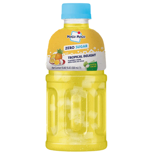 Mogu Mogu Tropical Delight Zero Sugar Drink 24X320Ml dimarkcash&carry