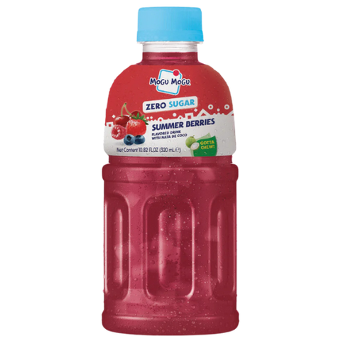 Mogu Mogu Summer Berries Zero Sugar Drink 24X320Ml dimarkcash&carry