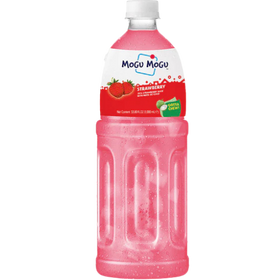 Mogu Mogu Strawberry Drink (Big) 12X1L dimarkcash&carry