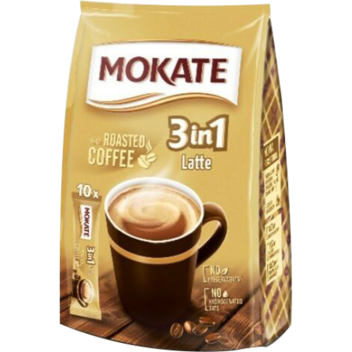 Mokate 3 In 1 Latte 10X(10X17G) dimarkcash&carry