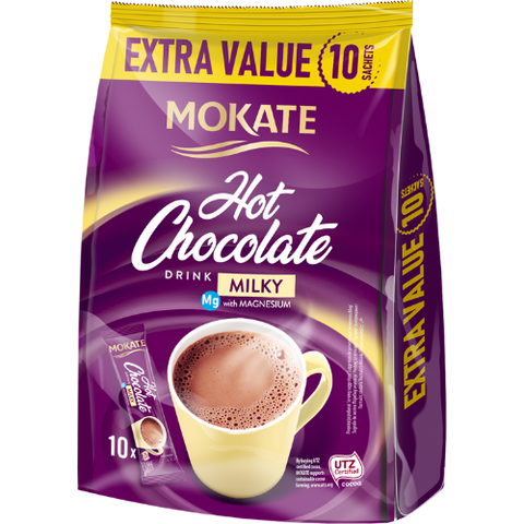 Mokate Milk Hot Chocolate 10X(10X18G) dimarkcash&carry
