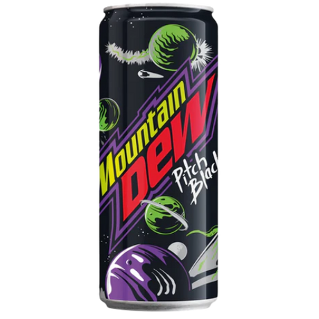 Mountain Dew Pitch Black *CAN* 24x330ml dimarkcash&carry