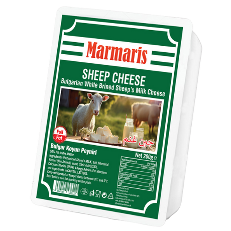 Marmaris Sheep Cheese 12X200G dimarkcash&carry