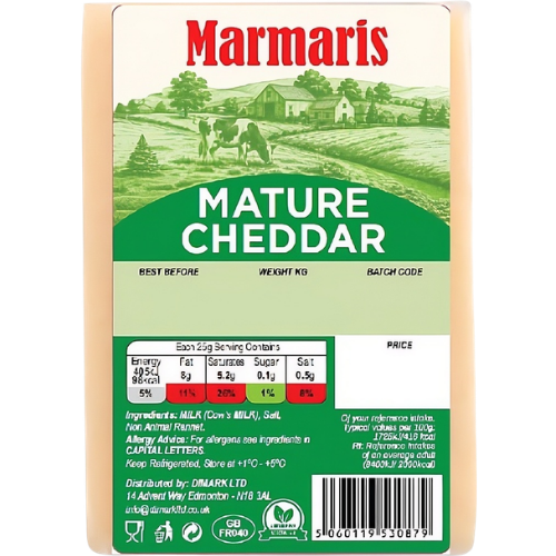 Marmaris Cheddar Mature 145g dimarkcash&carry