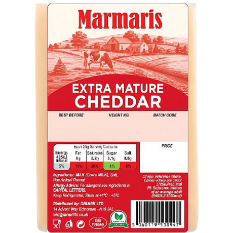 Marmaris Cheddar Extra Mature 145g dimarkcash&carry