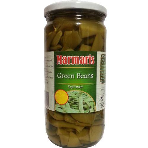 Marmaris Green Beans Jar 12X660G dimarkcash&carry