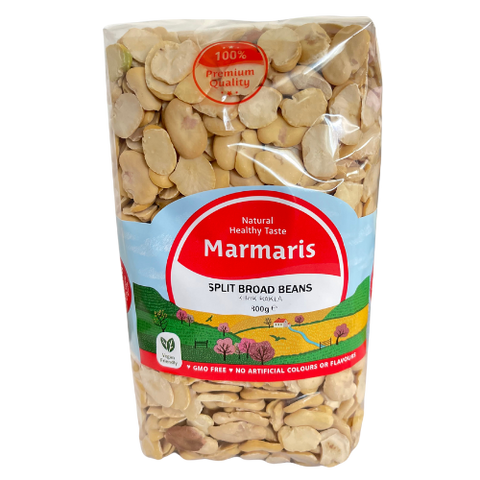 Marmaris (128) Split Broad Beans 6x800g dimarkcash&carry