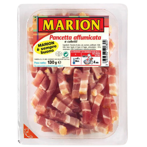 Marion Lardons Smoked Streaky Bacon (Red) 20X130G