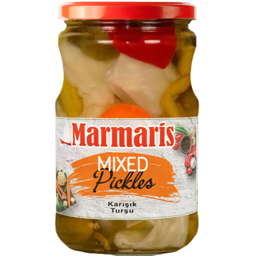 Marmaris Mixed Pickles 8X720Cc dimarkcash&carry