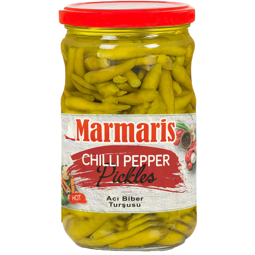 Marmaris Chilli Pepper Pickles 8X720Cc dimarkcash&carry