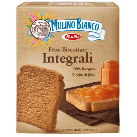 Mulino Bianco Fette Biscottate Integrali 32x315g dimarkcash&carry