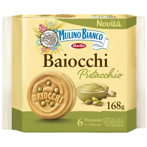 Mulino Bianco Baiocchi Pistachio 9x168g dimarkcash&carry
