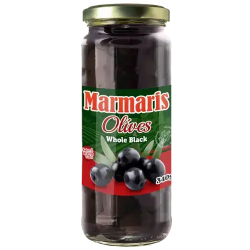Marmaris Black Olives 12X450G dimarkcash&carry