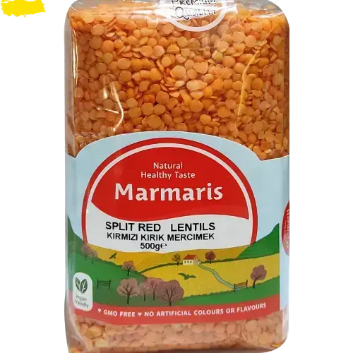 Marmaris Red Lentils Split 6X500G