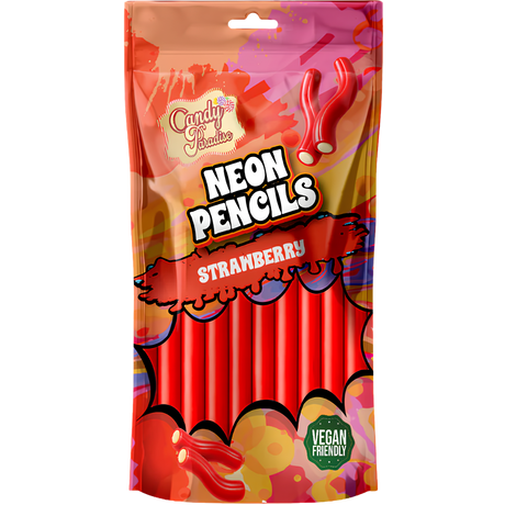 Neon Pencils Strawberry 12X130g dimarkcash&carry