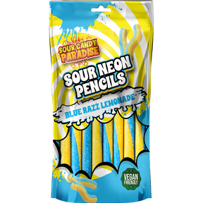 Neon Pencils Sour Blue Razz Lemonade 12X130g dimarkcash&carry