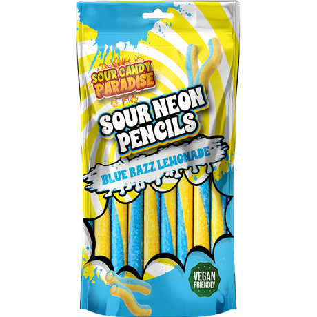 Neon Pencils Sour Blue Razz Lemonade 12X130g dimarkcash&carry