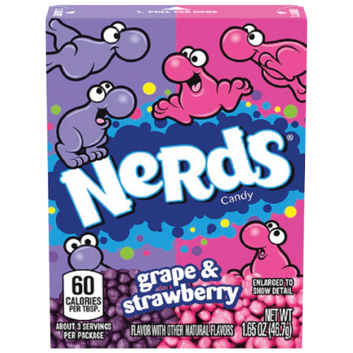 Nerds Grape&Strawberry 36X46.7G *Small dimarkcash&carry