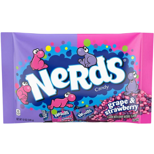 Nerds Grape & Strawberry (BAG) 340gr