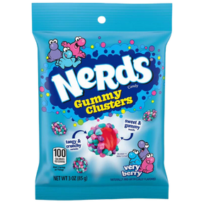 Nerds Very Berry Gummy Clusters Bag 12X85G dimarkcash&carry