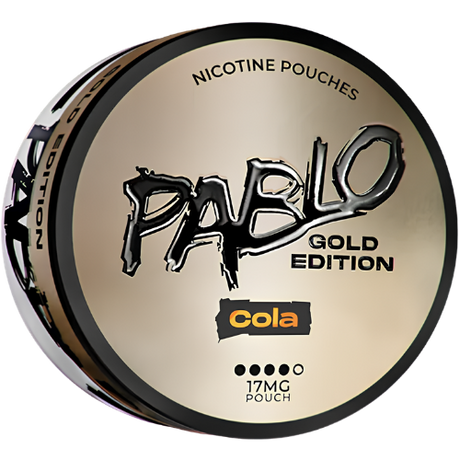 Pablo Gold Cola 17mg 10X12G dimarkcash&carry